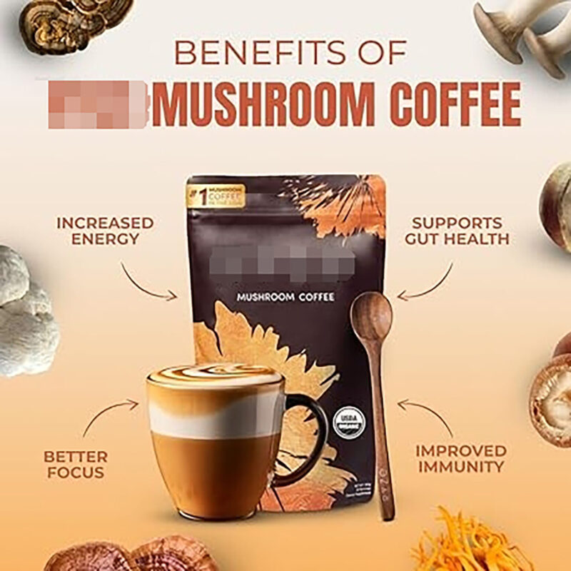 Ganoderma Mushroom coffee powder